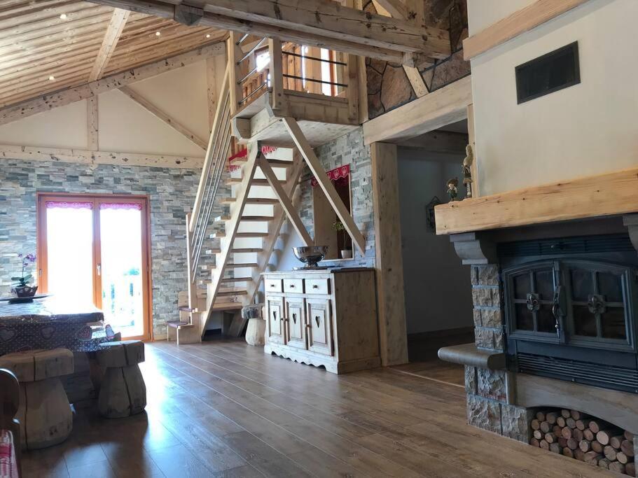 Chalet Spa Le Diamant Nathalie Mn La Rouge La Bresse Dış mekan fotoğraf